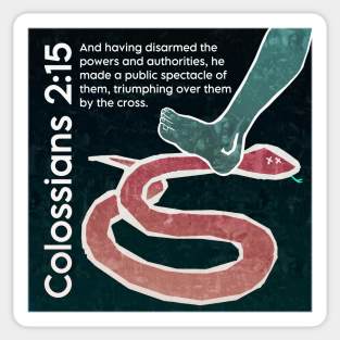 Colossians 2:15 Sticker